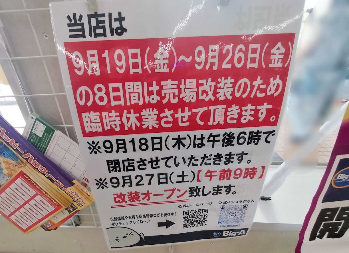 ビッグ・エー　上落合2